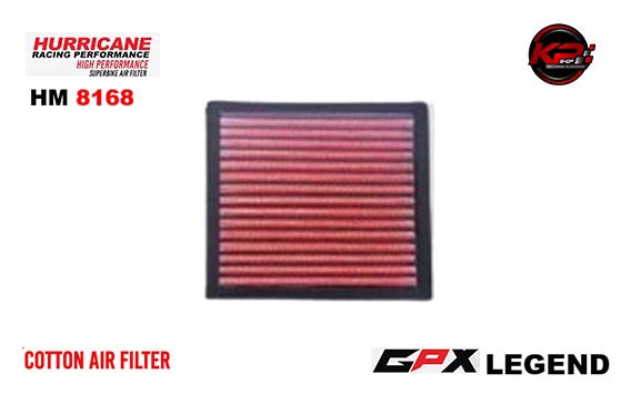 กรองอากาศ HURRICANE FOR GPX LEGEND (COTTON) HM8168