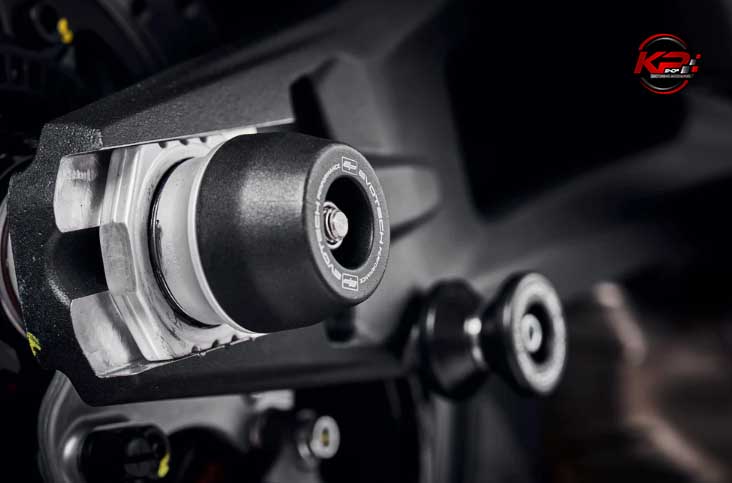 กันล้มหลัง Evotech Rear Spindle Bobbins - Ducati Panigale V2 / V2S (2025+)