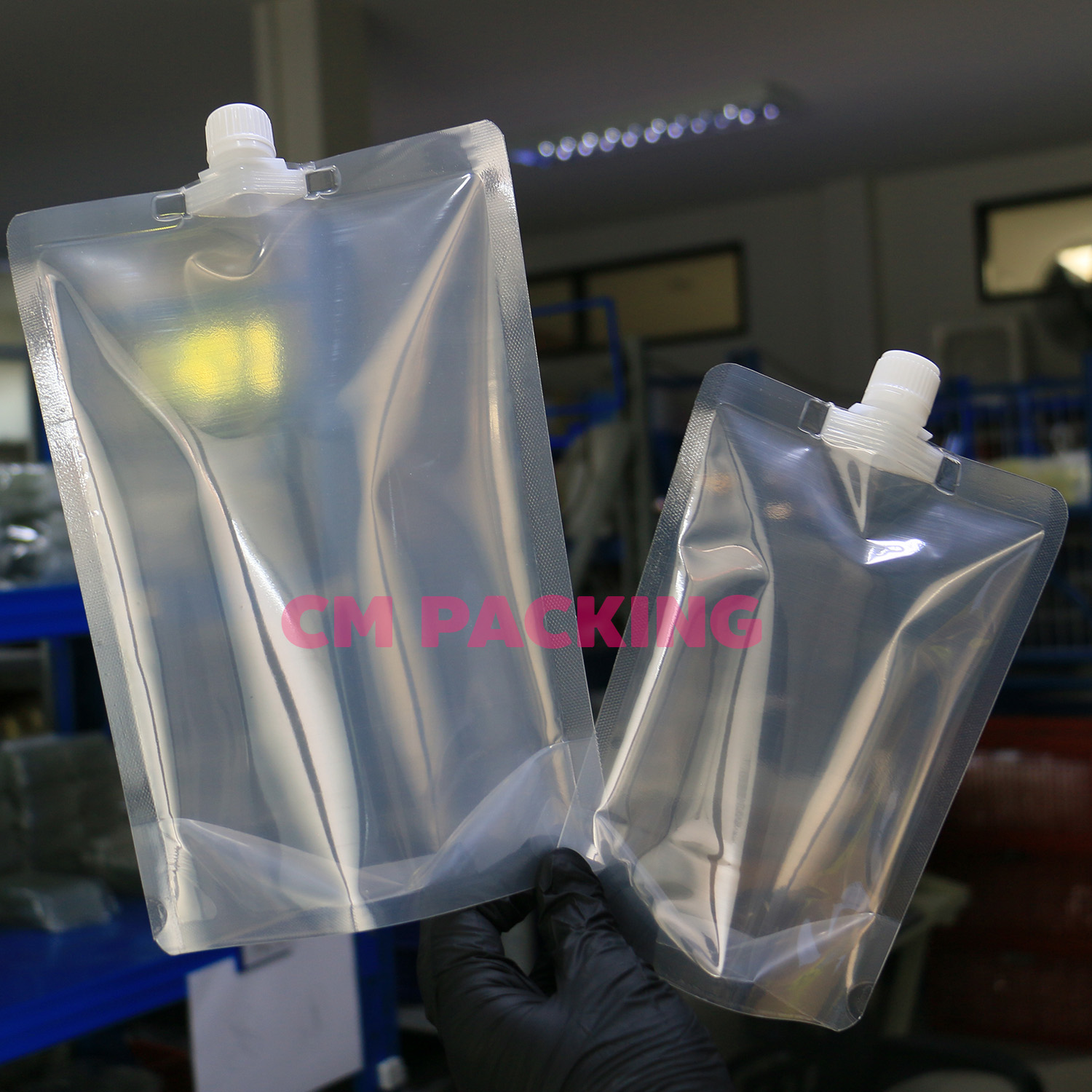 (50ใบ) ถุงฝาเกลียว รีฟิล 1 ลิตร / 500mL ตั้งได้ ราคาประหยัด หนาพิเศษ ไม่ซ้ำใคร