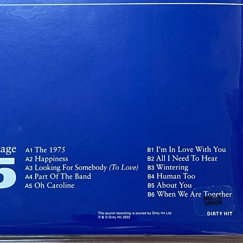 แผ่นเสียง The 1975 - Being Funny In A Foreign Language * Clear Vinyl, LP, Album, Canada มือหนึ่ง