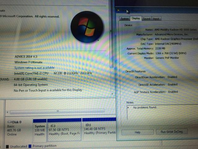 compaq cq 42 CPU i3 มือสอง