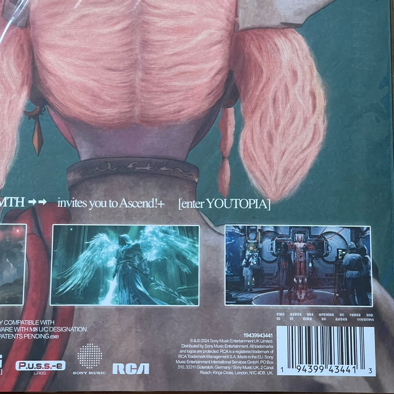 แผ่นเสียง Bring Me The Horizon - Post Human: Nex Gen , Format: 2 x Black Vinyl, LP, Album ,EU มือหนึ่ง ซีล