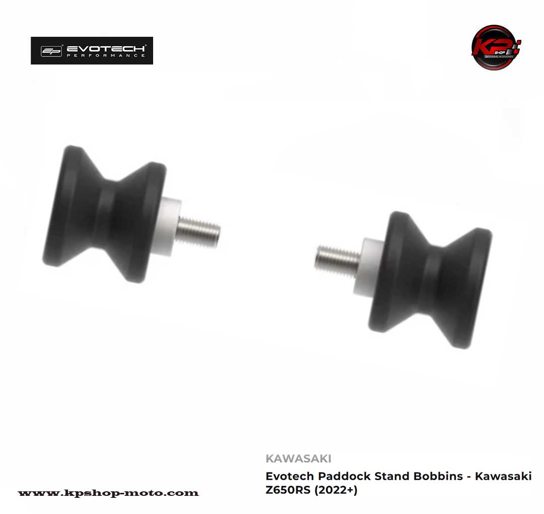 สปูนยกรถ Evotech Paddock Stand Bobbins - Kawasaki Z650RS (2022+)
