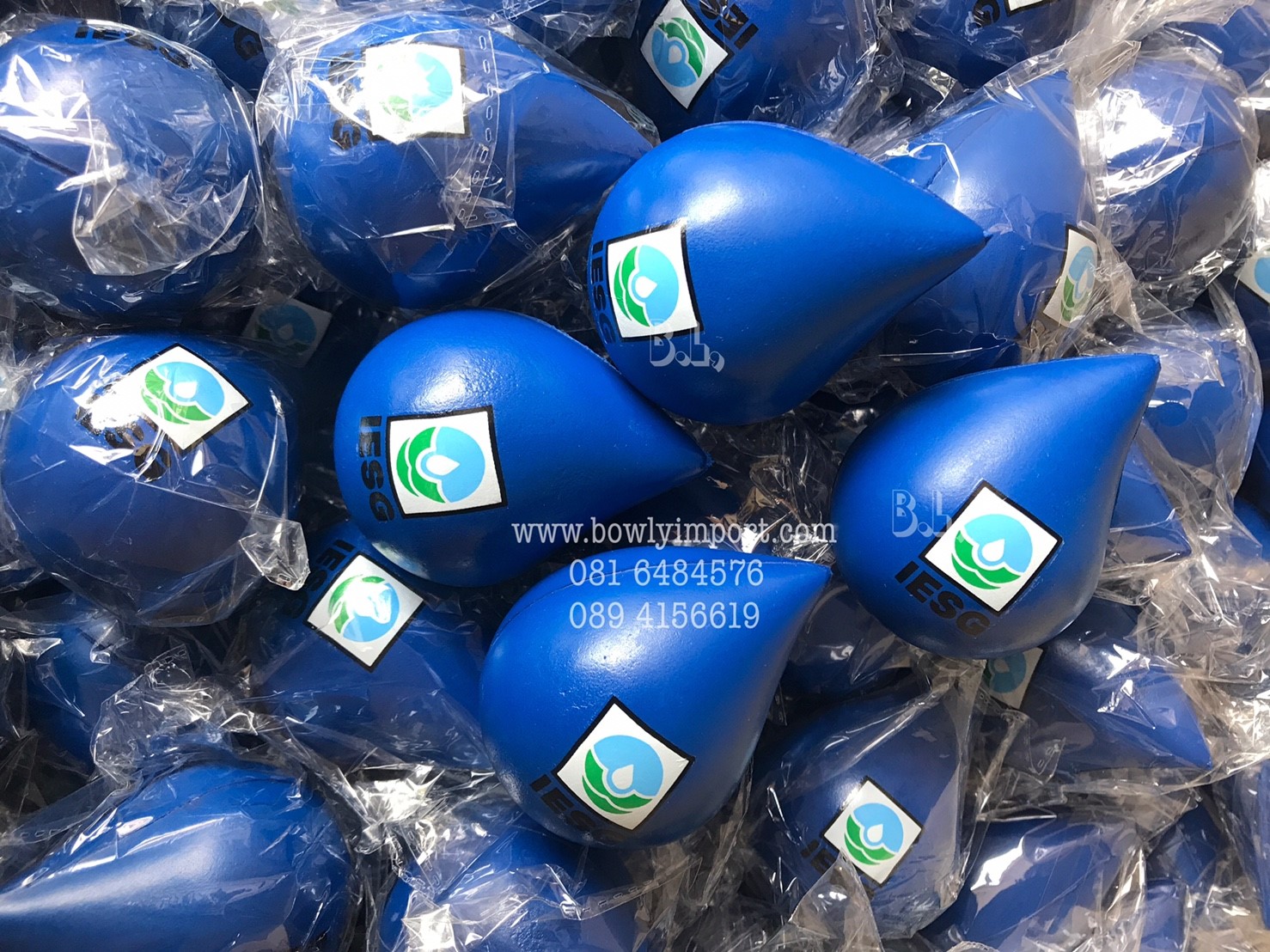 ผลิตลูกบอลบีบ บริหารมือ พร้อมโลโก้