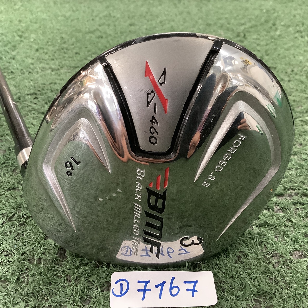 UTILITY 16 องศา BMF : X-460 BLACK MILLED #3 FLEX-S ก้านกราไฟร์