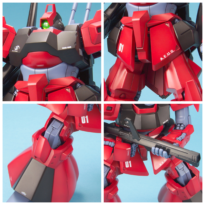 1063194 BANDAI SPIRITS MG 1/100 RICK DIAS QUATTORO COLOR RED
