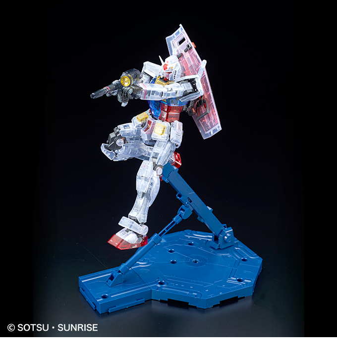 MG 1/100 RX-78-2 Gundam Ver. 3.0 (Clear Color) Ver. GBT