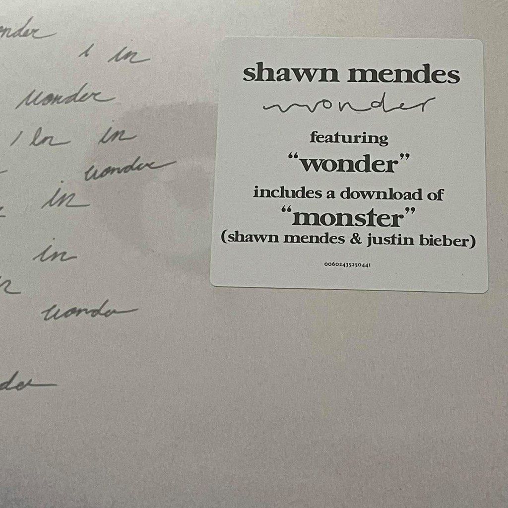 แผ่นเสียง Shawn Mendes – Wonder ,Vinyl, LP, Album : EU แผ่นเสียงมือหนึ่ง ซีล