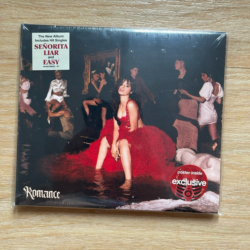 CD ซีดีเพลง Camila Cabello - Romance CD, Album, Target Exclusive มือหนึ่ง ซีล