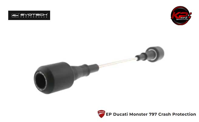 กันล้มกลาง Evotech Ducati Monster 797 Crash Protection Bobbins