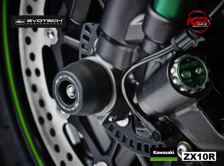 กันล้มหน้า EVOTECH FOR KAWASAKI ZX10R