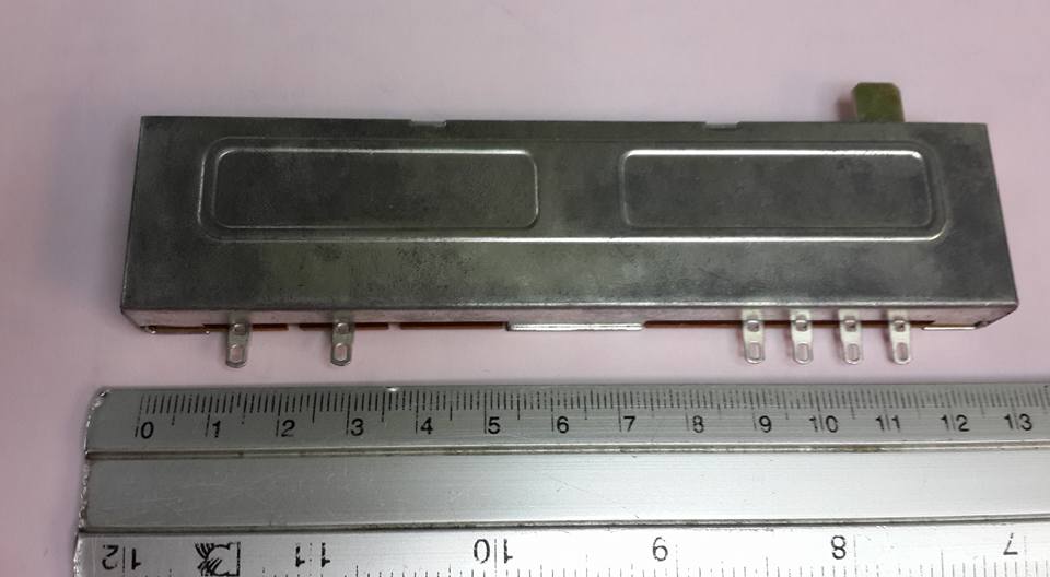 VR.SLIDE STERIOโวลุ่มสไลด์10KAสเตอริโอยาว13ซม.ALPHA