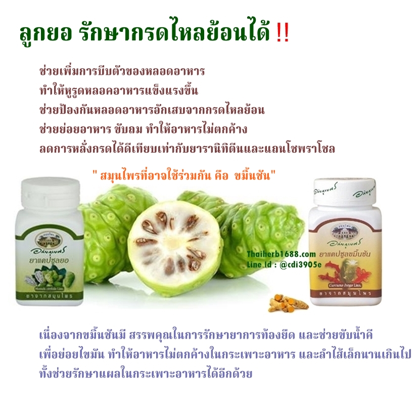 ชุด ดูแลรักษากรดไหลย้อน อภัยภูเบศร