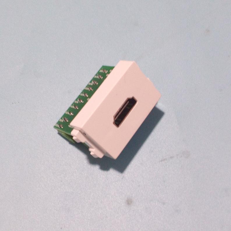 หน้ากาก HDMI 2.0 แบบขันยึดสาย รุ่น HDMISW