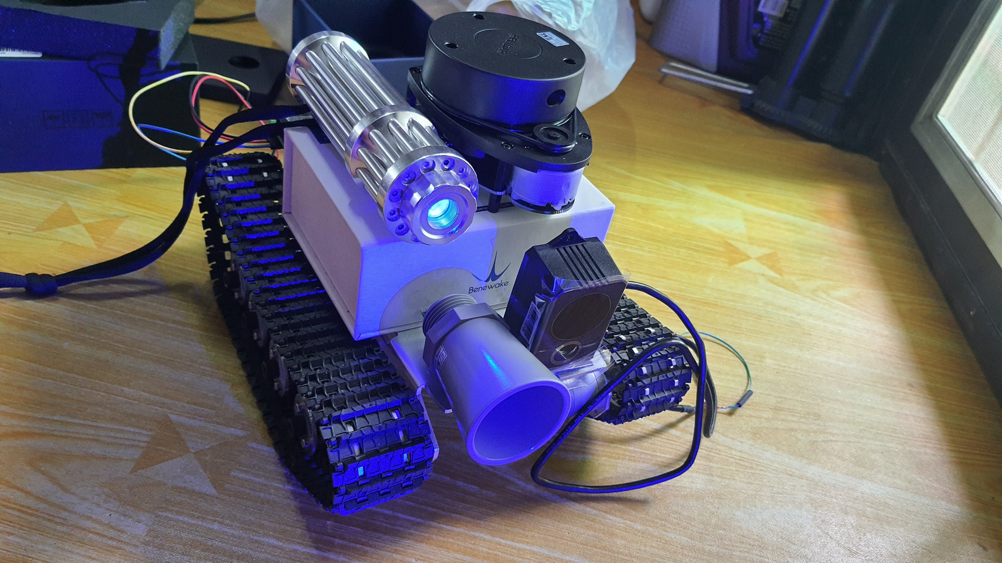 Semi-Autonomous Robot Tanks