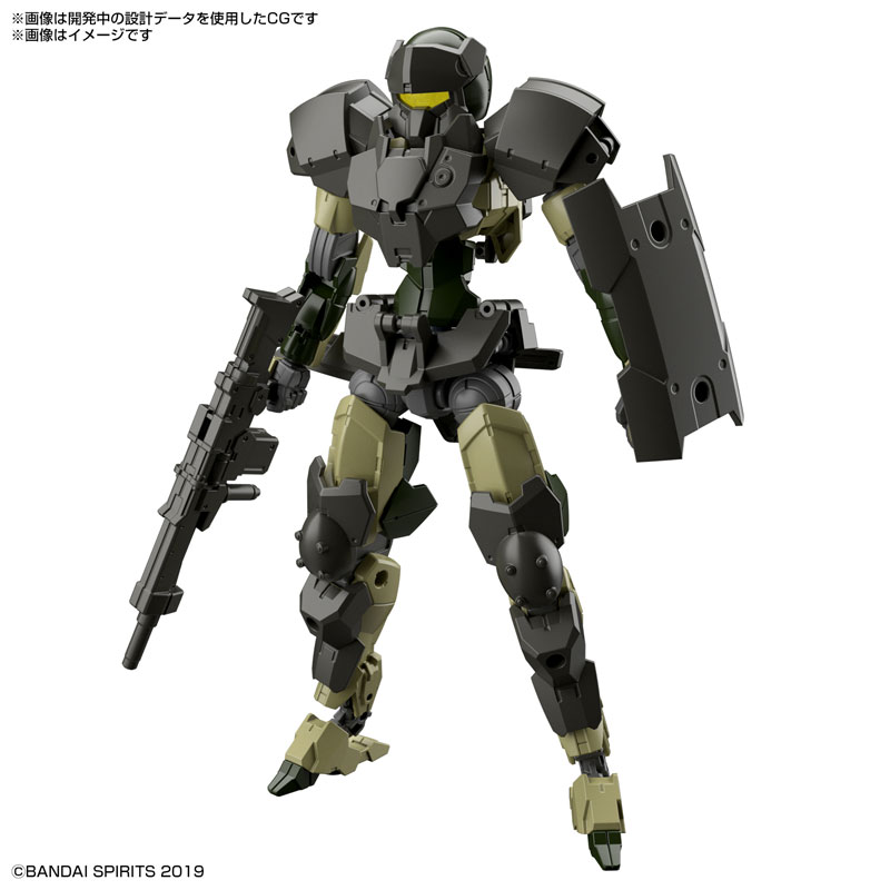 1062175 30MM 1/144 EXM-A9a SPINATIO (ARMY TYPE)
