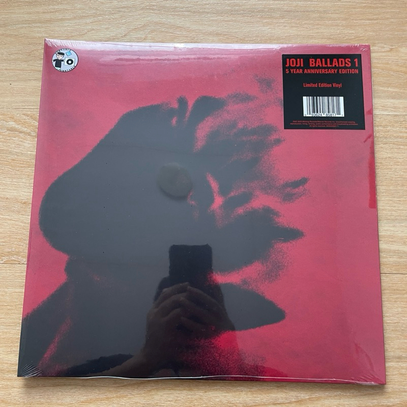 แผ่นเสียง Joji - Ballads 1 , Vinyl, LP, ** Limited Edition, 5 Year anniversary Edition ,มือหนึ่ง ซีล