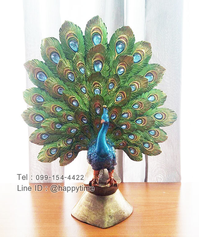 ของที่ระลึกเกษียณอายุมงคล นกยูงรำแพน