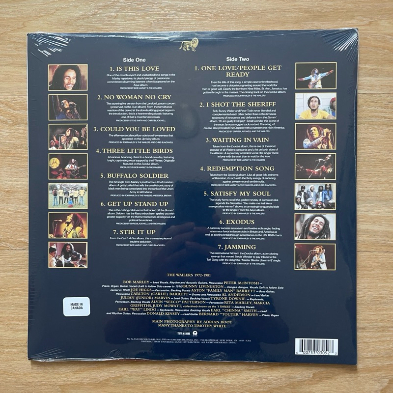 แผ่นเสียง Legend The Best Of Bob Marley And The Wailers/ Vinyl, LP, Compilation, , Reissue Canada มือหนึ่ง ซีล