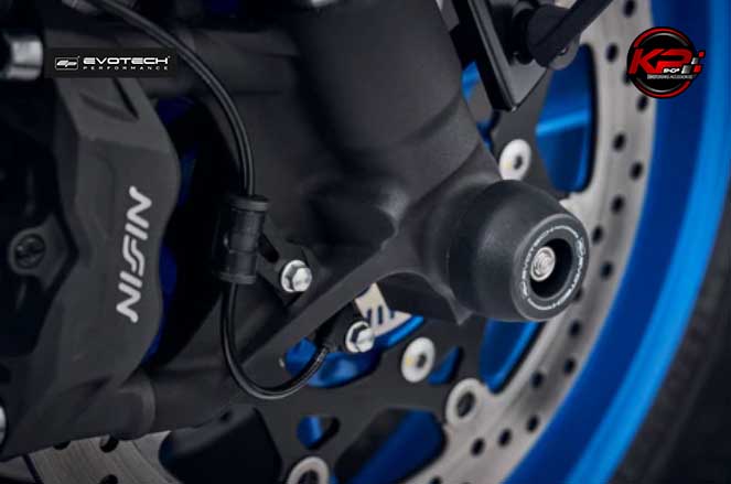 กันล้มหน้า Evotech Front Spindle Bobbins - Suzuki GSX-8S (2023+)