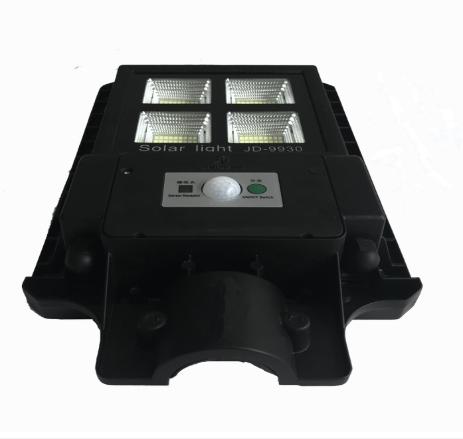 NEW รุ่นเเนะนำ !! สว่างสุด 30W 180 LED Solar Street light โคมไฟถนนโซล่าเซลล์ led 30W มีระบบ PIR SENSOR สามารถปรับความสว่างคงที่ได้ ควบคุมการใช้งานด้วยรีโมท เเสงขาว พร้อมขายึดยาว 45 cm