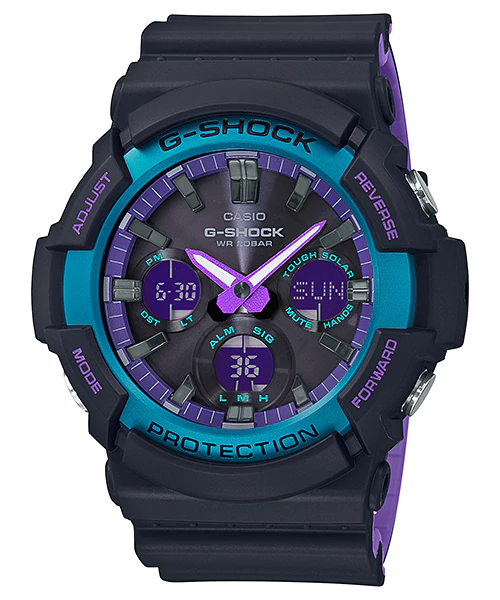 Casio G-shock SPECIAL COLOR รุ่น GAS-100BL-1A (Joker/โจ๊กเกอร์)