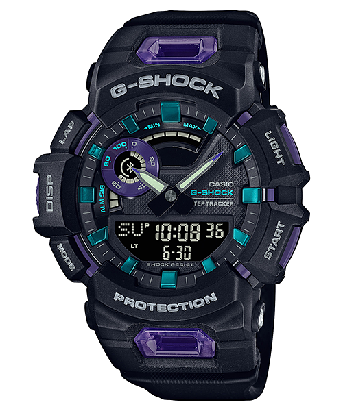 Casio G-Shock Bluetooth® (เพื่อการออกำลังกาย นับก้าวได้) รุ่น GBA-900-1A6
