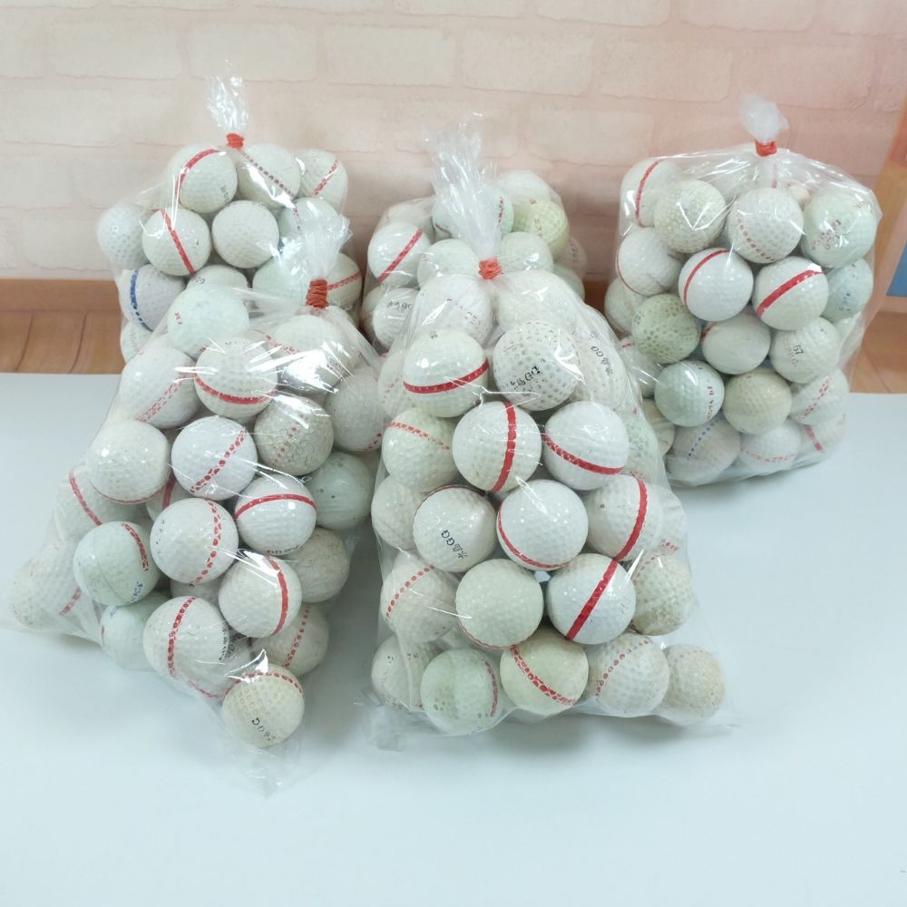 ลูกกอล์ฟมือสองญีปุ่น เซ็ท 50 ลูก ขีดกลาง