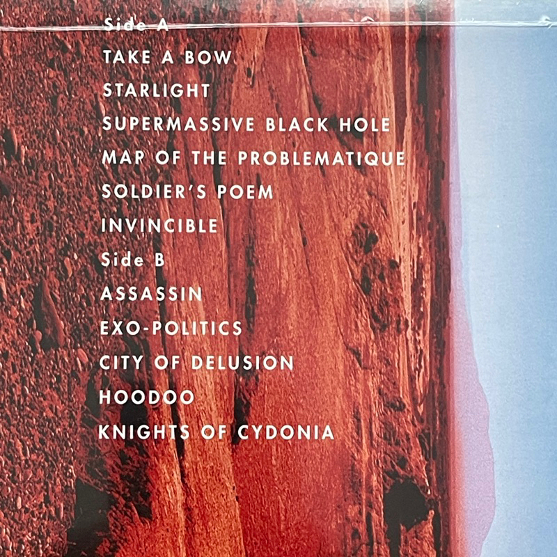 แผ่นเสียง Muse อัลบั้ม Black Holes And Revelations, Vinyl, LP, Album, Reissue มือหนึ่ง ซีล