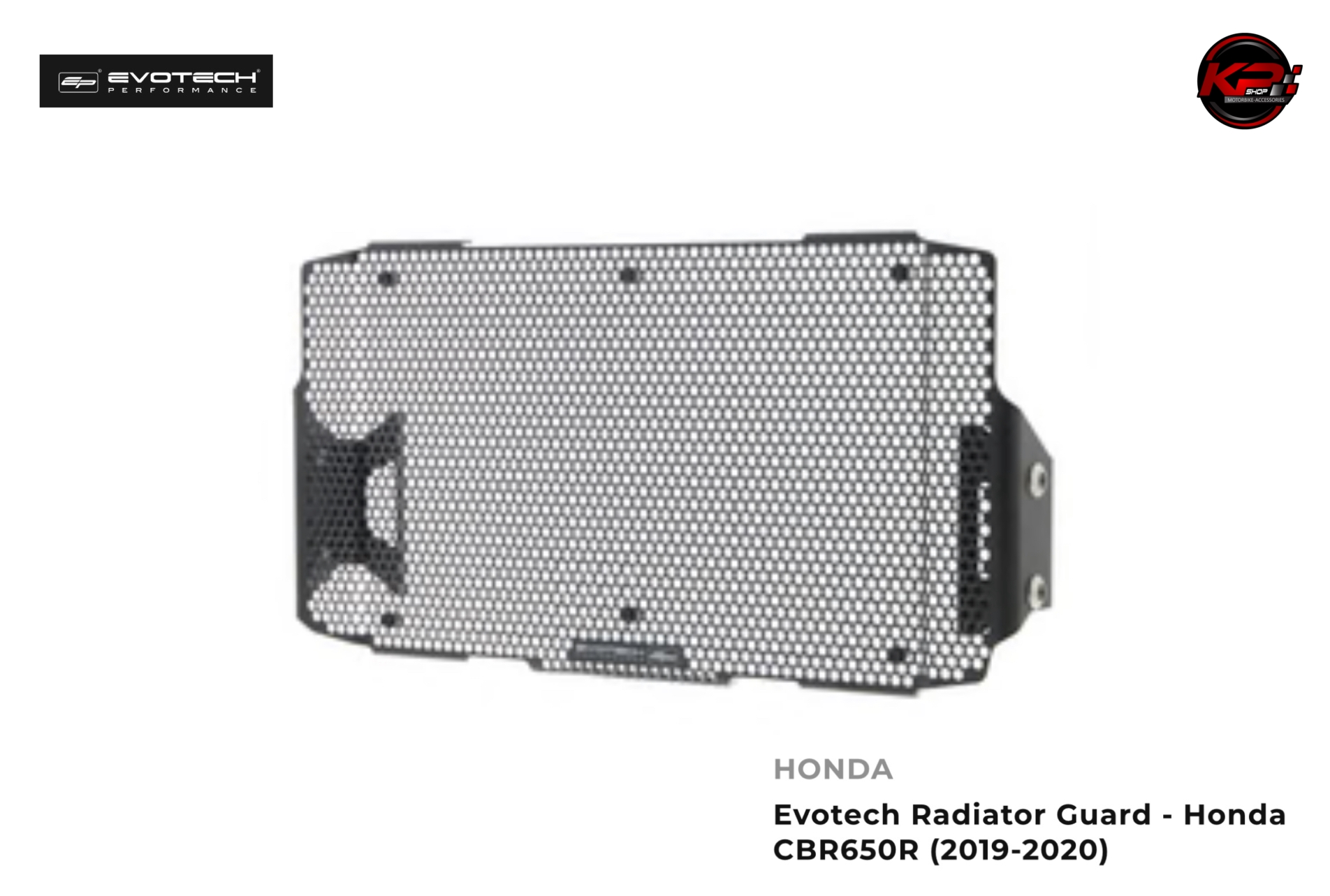 การ์ดหม้อน้ำ Evotech Radiator Guard - Honda CBR650R (2019+)