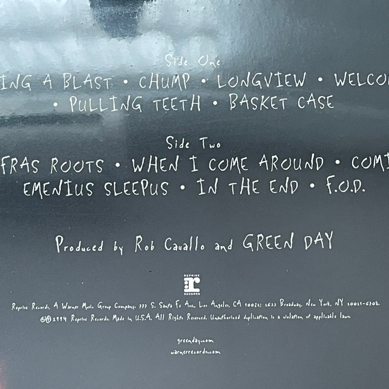 แผ่นเสียง Green Day -Doogie Limited 30th Anniversary *Baby blue color ,vinyl,US มือหนึ่ง ซีล