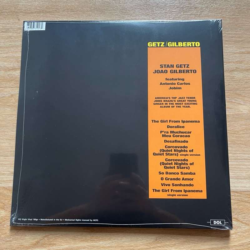 แผ่นเสียง Stan Getz - Getz / Gilberto , Vinyl, LP, Album, Reissue, Stereo, 180g Gatefold มือหนึ่ง ซีล