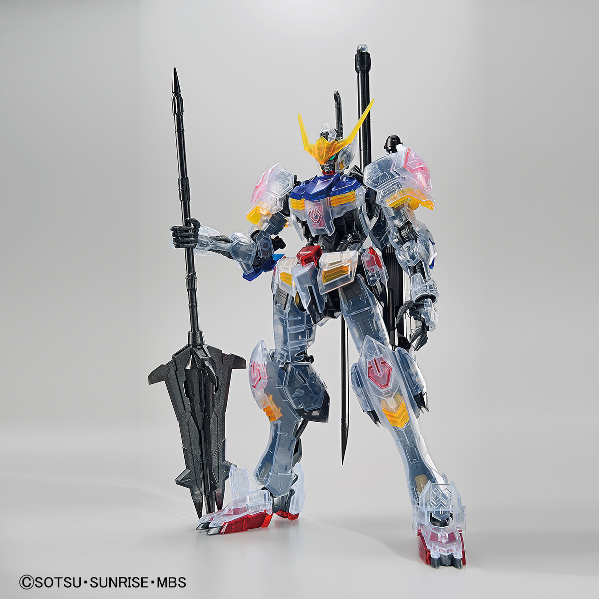 THE GUNDAM BASE LIMITED MG 1/100 Gundam Barbatos [CLEAR COLOR]