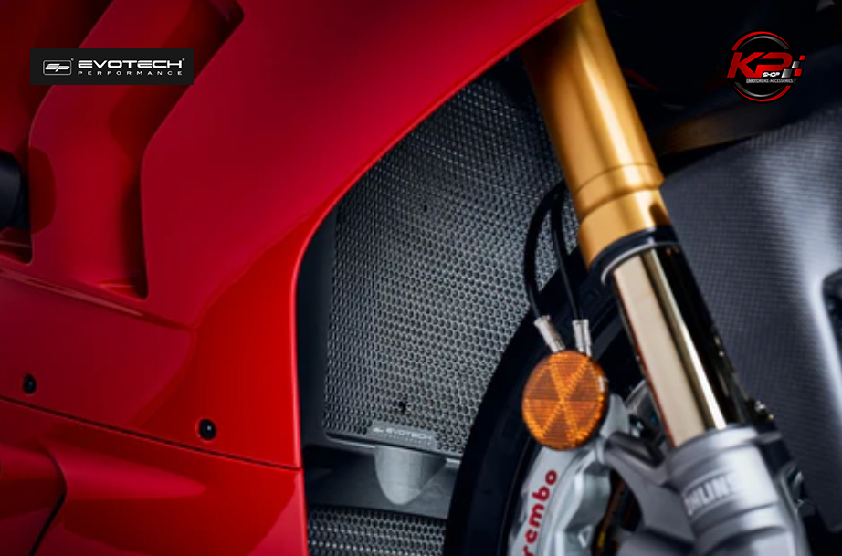 การ์ดหม้อน้ำ Evotech Ducati Panigale V4 Radiator Guard Set (2021+)