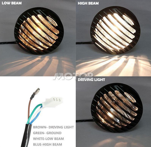 ไฟหน้าตะแกรงช้อปเปอร์