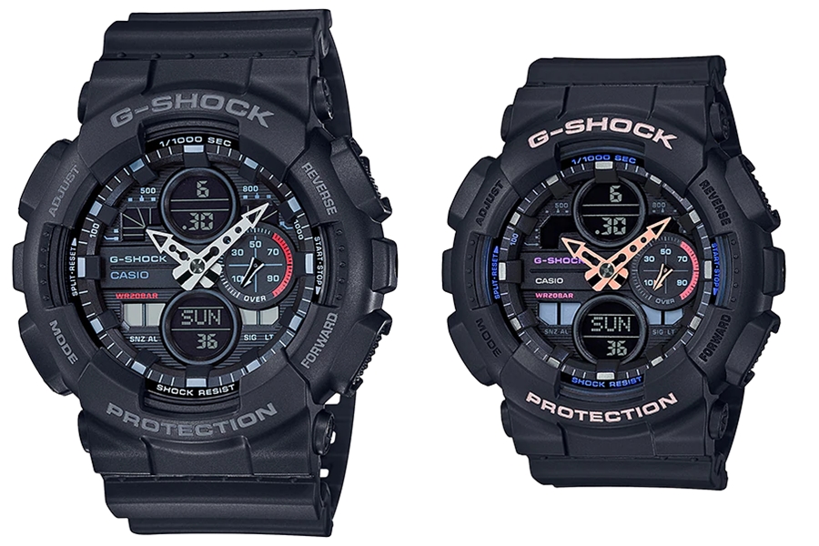 นาฬิกาคู่รัก GA-140-1A1 & GMA-S140-1A