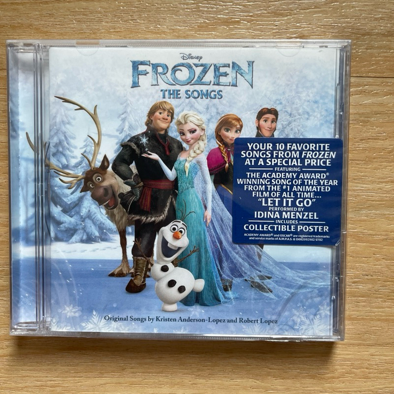 CD ซีดีเพลง Kristen Anderson-Lopez - Frozen The Songs ,CD, Album มือหนึ่ง ซีล