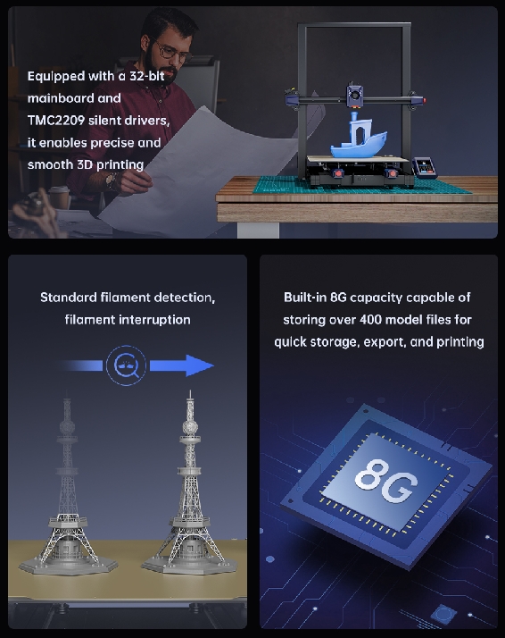 เครื่องพิมพ์ 3 มิติ (3D Printer) Anycubic Kobra 2 Max by In2real3d