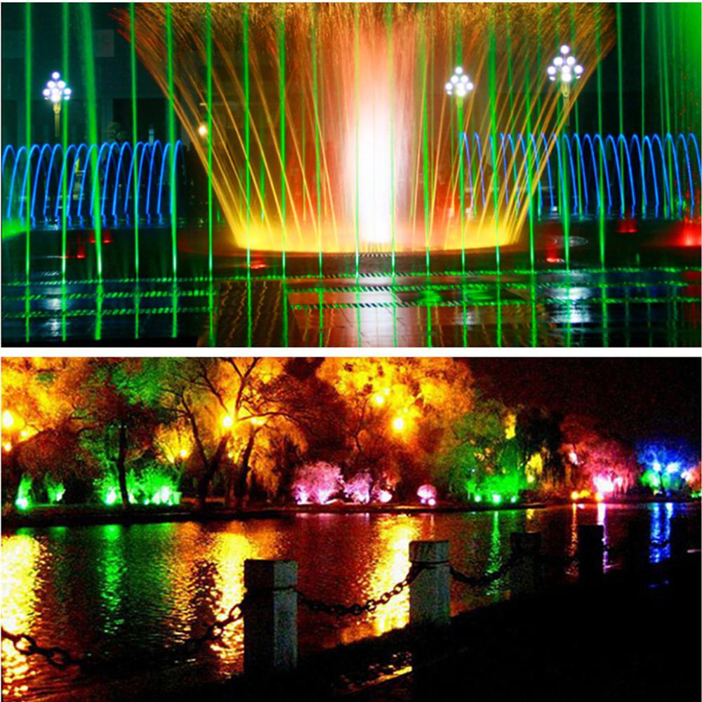 X2 เเพ็คคู่ + โคมไฟสปอร์ตไลท์ led สี rgb 10W สลับเปลี่ยนสีเองอัตโนมัติ 16 เฉดสี ไฟปีใหม่ ไฟประดับ ไฟคริสมาส ให้แสงสีสวยงาม สำหรับเป็นตกเเต่งอาคาร สวน ทางเดิน ตึก ไฟส่องป้าย ควบคุมการใช้งานด้วยรีโมทคอนโทรล จำนวน 2 ชิ้น รุ่น Slim