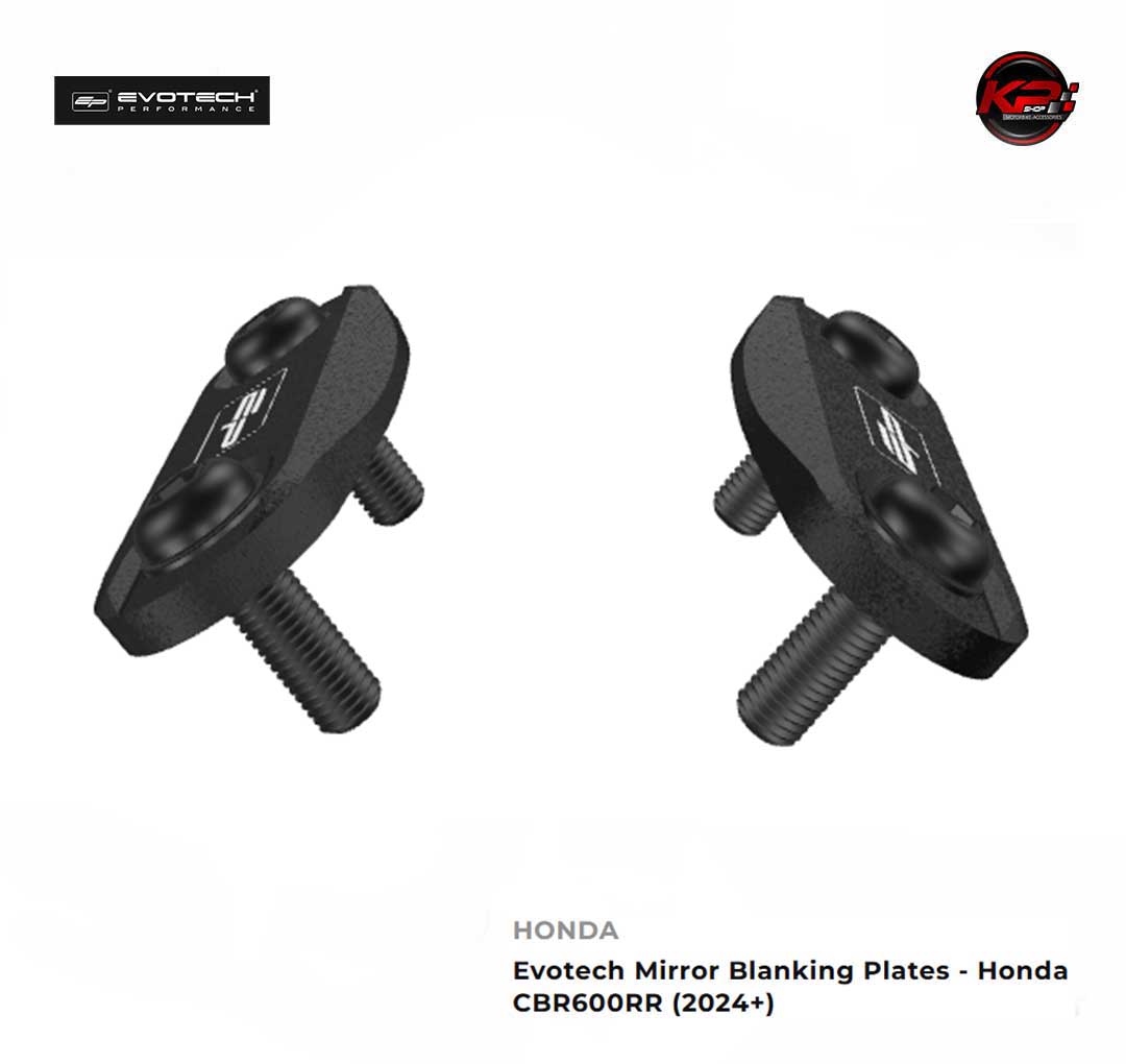 อุดกระจก Evotech Mirror Blanking Plates - Honda CBR600RR (2024+)