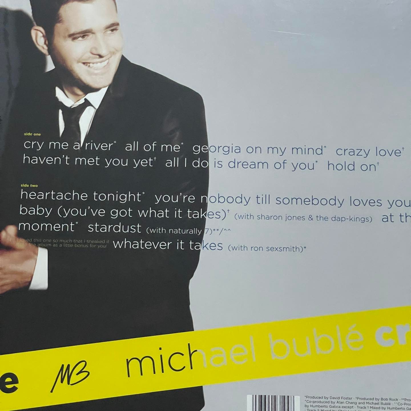 แผ่นเสียง Michael Buble – Crazy Love ,Vinyl, LP, Album, 180 Gram แผ่นเสียงมือหนึ่ง ซีล