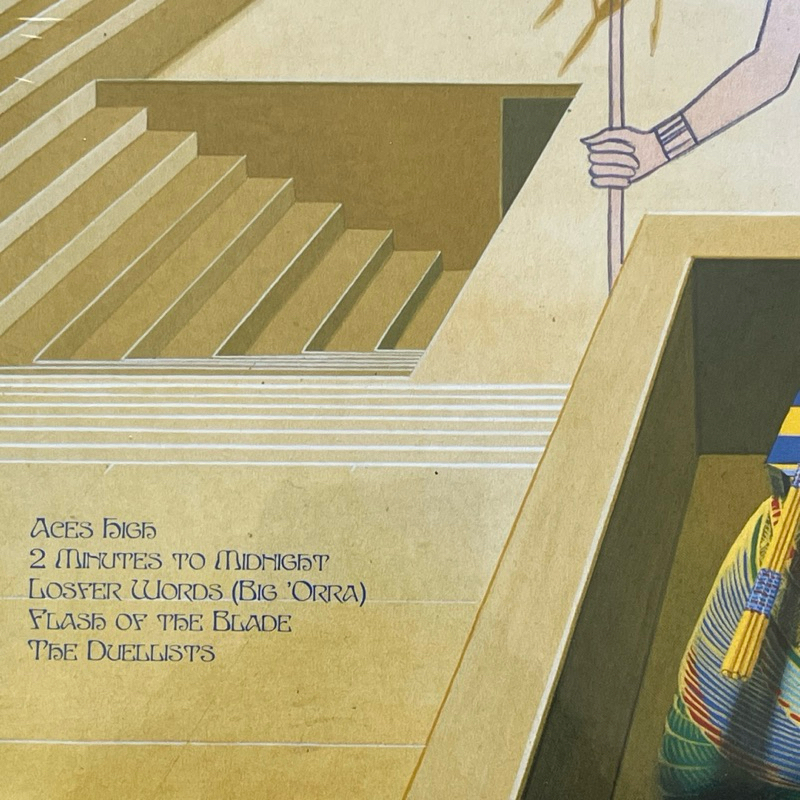 แผ่นเสียง Iron Maiden- Powerslave ,Vinyl, LP, Album, Picture Disc, Special Edition, Zoetrope, 40th มือหนึ่ง ซีล