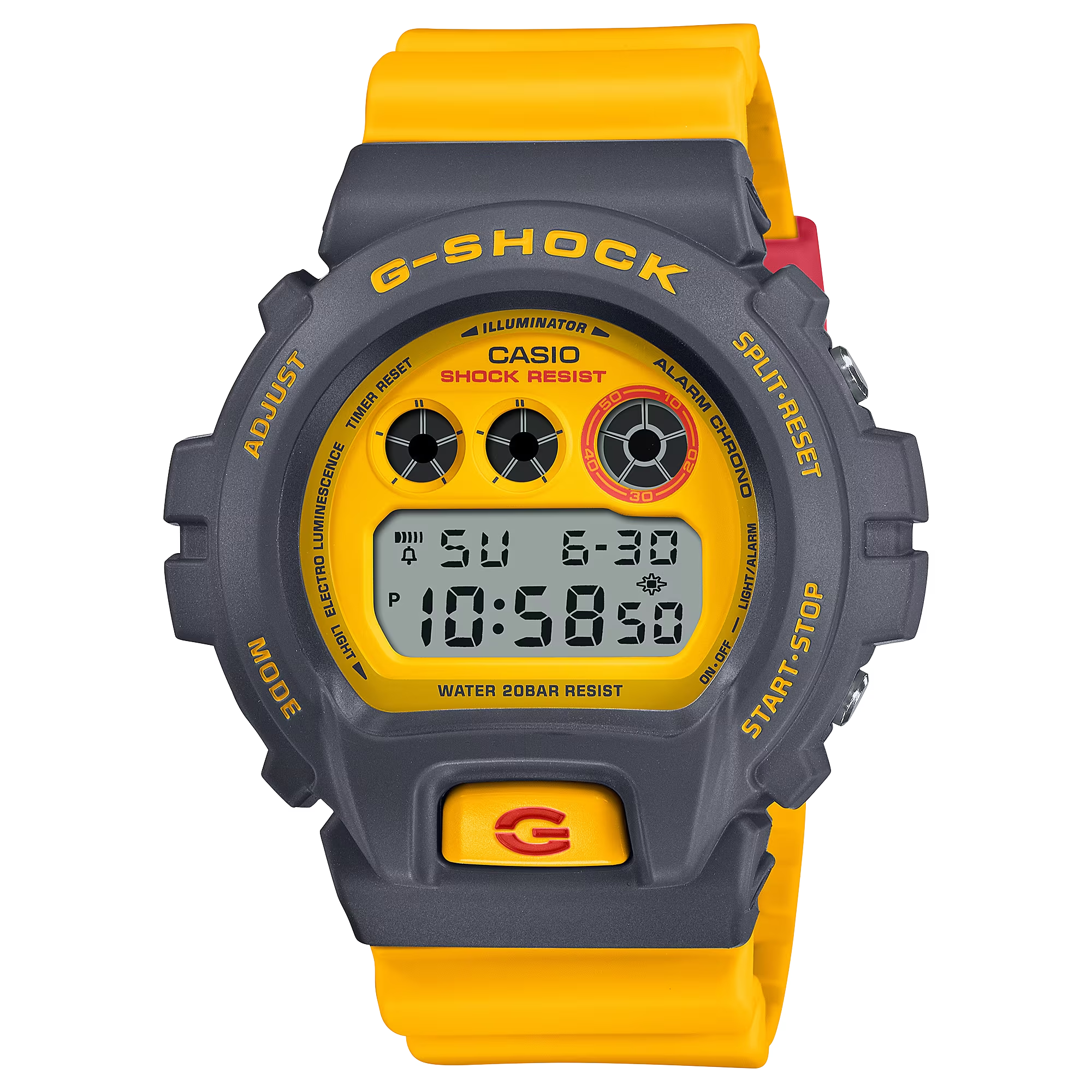 DW-6900Y-9 | ดิจิตอลมาตรฐาน | G-SHOCK | นาฬิกา | CASIO