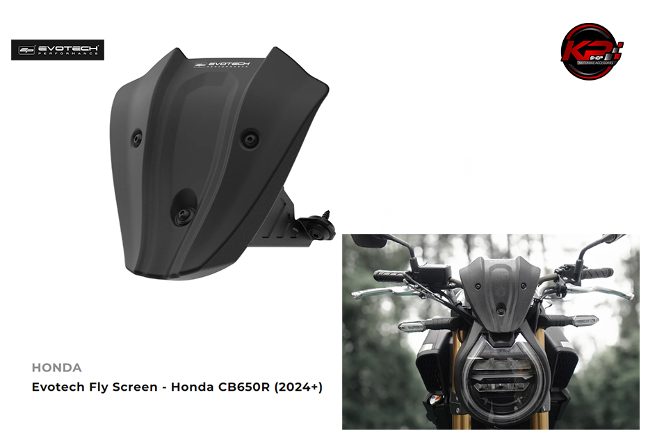 ชิวหน้า Evotech Fly Screen - Honda CB650R (2024+)