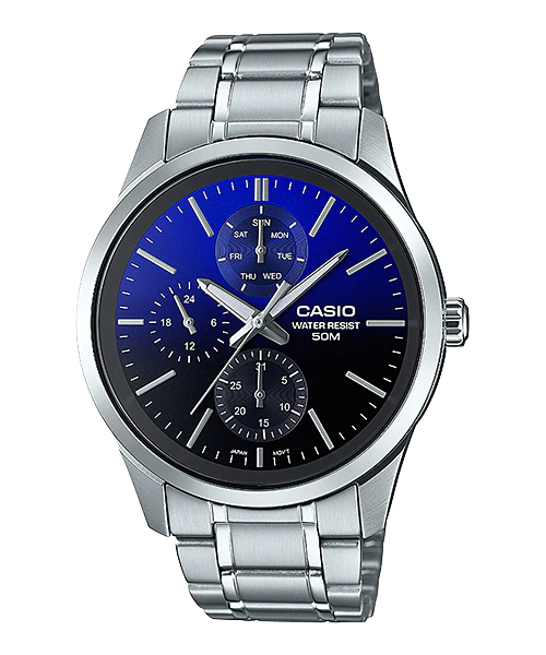 Casio หลายเข็มนาฬิกา - สุภาพบุรุษ รุ่น MTP-E330D-2AV