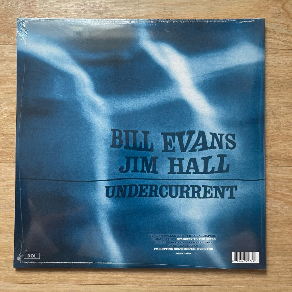 แผ่นเสียง Bill Evans - Jim Hall Undercurrent (180g Heavyweight Record/DOL) มือหนึ่ง ซีล