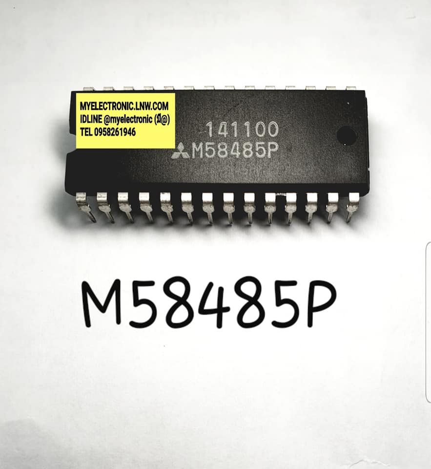 M58485PตัวถังDIP28ยี่ห้อMITSUBISHI