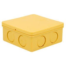 บ๊อกPVCสีเหลือง 4"x4" chang 090-0080084