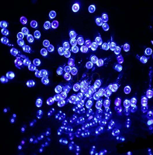 ส่งฟรี ! ไฟประดับตกเเต่ง led ยาว 50 เมตร เเสงสีฟ้า (blue) เเบบไฟไม่กระพริบ/ไฟนิ่ง ไฟบ้าน 220V ไฟคริสต์มาส ไฟคริสมาส ไฟปาร์ตี้ ไฟประดับปีใหม่ สายไฟประดับต้นคริสต์มาส ไฟตกเเต่งเทศกาล สำหรับตกเเต่งอาคารสถานที่ สวน ห้องนอน ร้านค้า ต้นไม้ จำนวน 1 ชิ้น