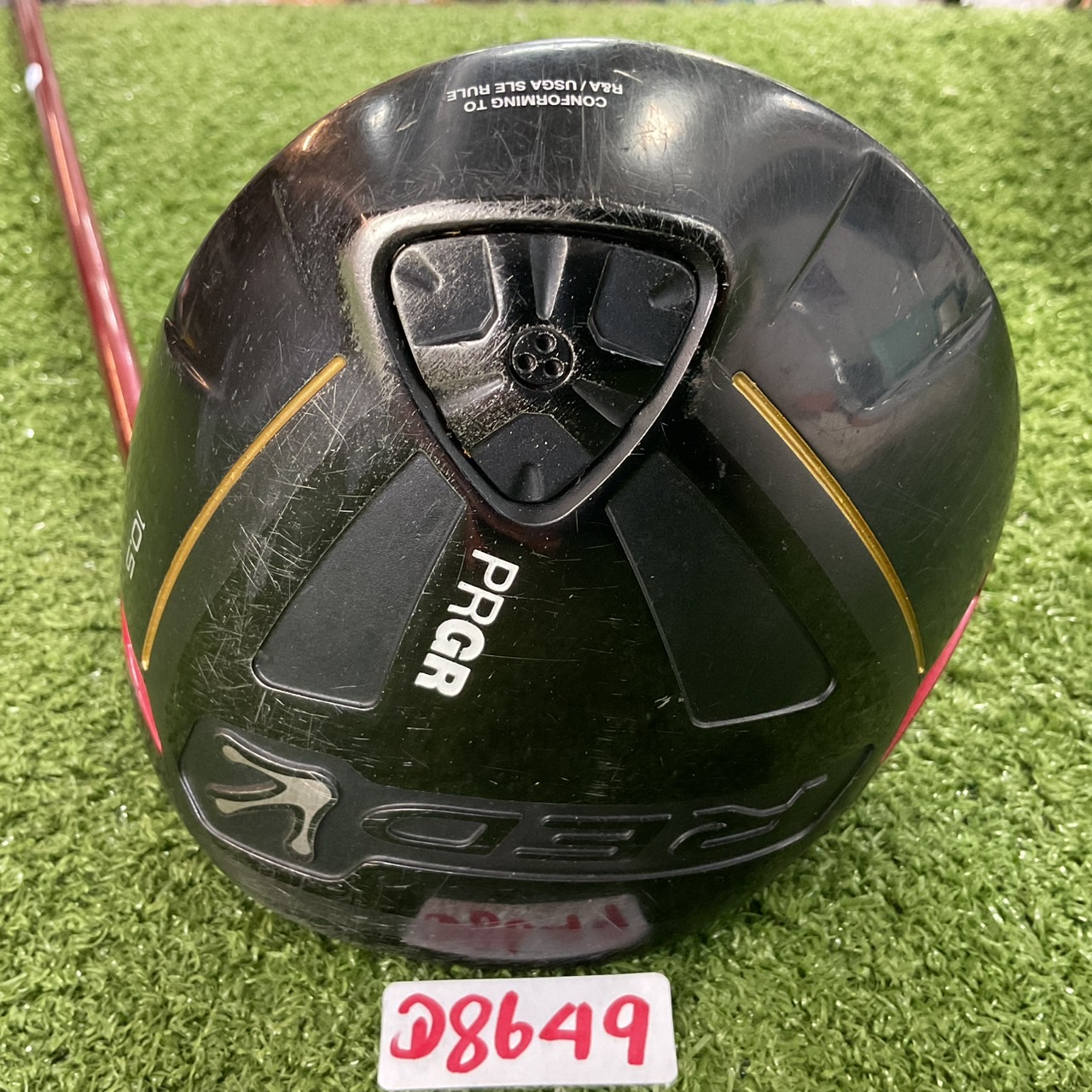 DRIVER 10.5° PRGR : RED / M-37 ก้านกราไฟร์